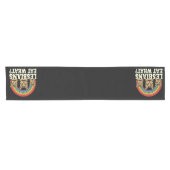 Lesbiennes eten wat  LGBT Pride Maand Meme Korte Tafelloper (Horizontaal)