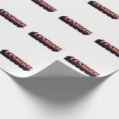 LESBIENSE 3D-vlag Cadeaupapier (Hoek)