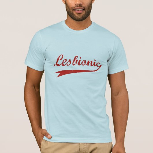 Lesbionisch T-shirt (Voorkant)