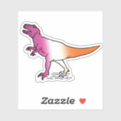 Lesbisaurus Sticker (Vel)