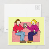 Lesbisch echtpaar gefeliciteerd. briefkaart (Voorkant / Achterkant)