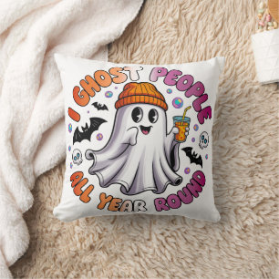 Lesbisch Grappig Halloween – Ik Spök Mensen Kussen