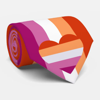 Lesbisch Hearty Pride Frag Stropdas