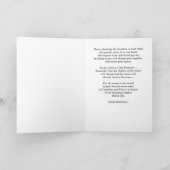 Lesbisch Huwelijk Felicitaties Kaart (Binnen)