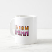 Lesbisch Mens Koffiemok (Voorkant links)