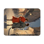  lesbisch paar in gezellige nacht magneet (Horizontaal)