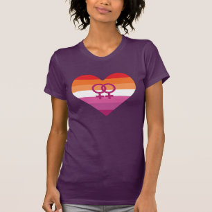 Lesbisch Pride T-Shirt