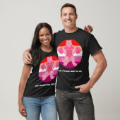 Lesbisch Pride Tijger Gewichtheffer Gymshirt — Zo T-shirt (Unisex)