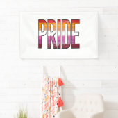 Lesbisch Pride Woord Spandoek (Insitu)