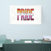 Lesbisch Pride Woord Spandoek (Beurs)