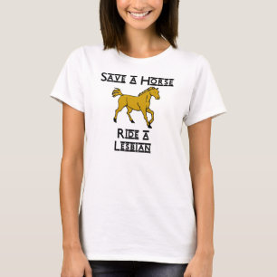 lesbisch rijden t-shirt