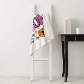 Lesbisch Spooky Seizoen Halloween Sherpa Deken (In situ)