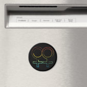lesbisch symbool magneet (Insitu (Vaatwasser))