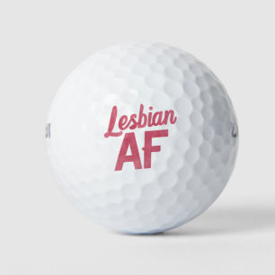 Lesbische AF Bloem LGBT Pride Gay Liefdesparade Golfballen