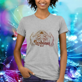 Lesbische AF Magische Handen T-shirt
