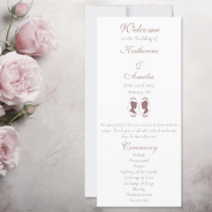 Lesbische bruiden Regency Roze Rozen