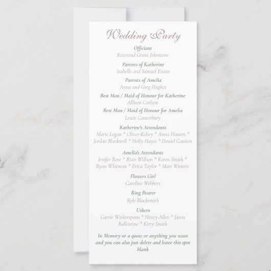 Lesbische bruiden Regency Roze Rozen (Achterkant)