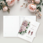 Lesbische bruiden Regency Roze Rozen Planner