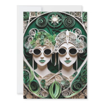 Lesbische bruiloft uitnodiging