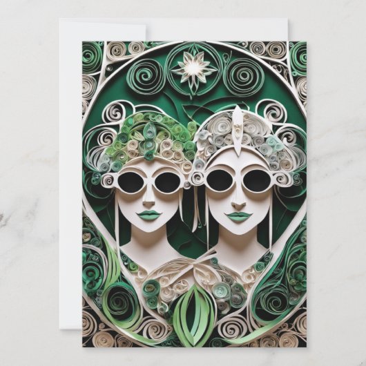 Lesbische bruiloft uitnodiging (Voorkant)