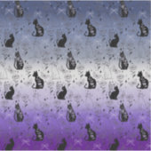 Lesbische Butch Pride Black Cat - Mystieke Heks Sticker (Voorkant)