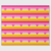 Lesbische Dawn Pride WLW Cadeaupapier (Vlak)