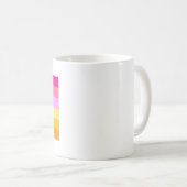 Lesbische Dawn Pride WLW Koffiemok (Voorkant rechts)