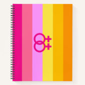 Lesbische Dawn Pride WLW Notitieboek (Voorkant)