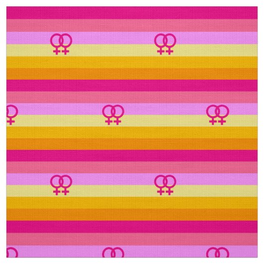 Lesbische Dawn Pride WLW Stof (Swatch)