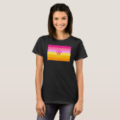 Lesbische Dawn Pride WLW T-shirt (Voorkant volledig)