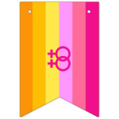 Lesbische Dawn Pride WLW Vlaggetjes (Eerste vlag)
