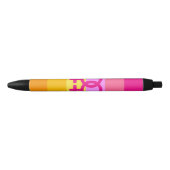 Lesbische Dawn Pride WLW Zwarte Inkt Pen (Voorkant)
