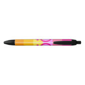 Lesbische Dawn Pride WLW Zwarte Inkt Pen (Achterkant)