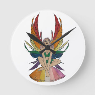 Lesbische Faerie Ronde Klok