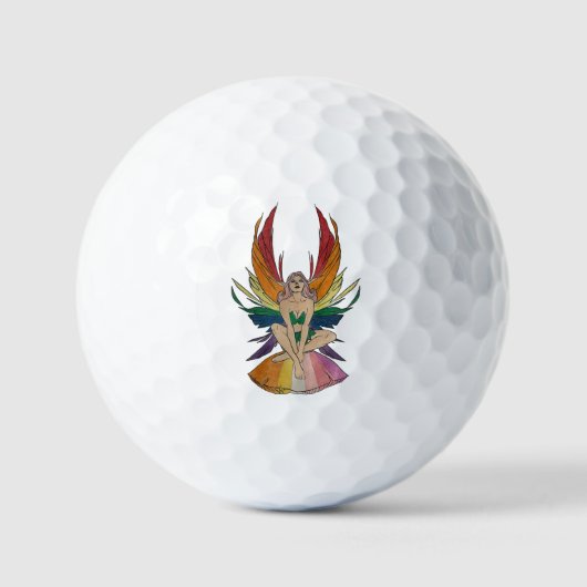 Lesbische fee golfballen (Voorkant)