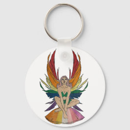 Lesbische fee sleutelhanger