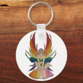 Lesbische fee  sleutelhanger (Achterkant)
