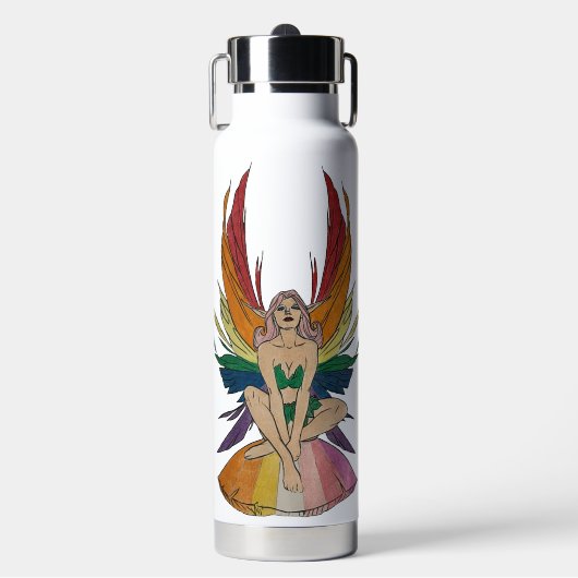 Lesbische fee waterfles (Voorkant)