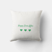 Lesbische  Floral - Persoonlijke bruiloft Kussen (Achterkant)