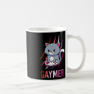 Lesbische Gaymer Geek Pride Lgbt Videospel Liefheb Koffiemok