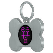 Lesbische geliefden Aangepaste huisdier tag Huisdieren Naamplaatje (Voorkant Rechts)