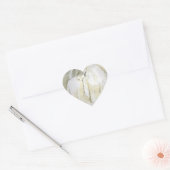 Lesbische geliefden hart sticker (Envelop)