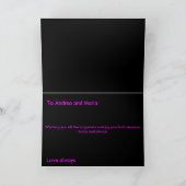 Lesbische Geliefden Persoonlijke Wenskaart Kaart (Binnen)