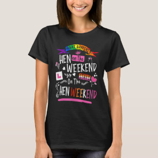 Lesbische Hen Do-kleding voor vrouwen & Groep Hen  T-shirt