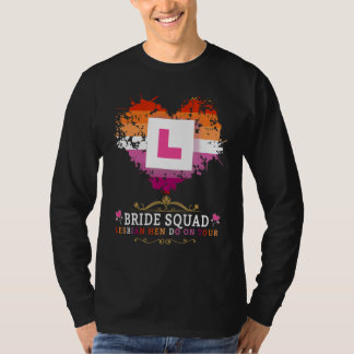 Lesbische Hen Do Outfits Voor Vrouwen & Groep Hen T-shirt