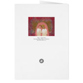 Lesbische homoseksuele trouwfolk kunst - Legally W (Achterkant)