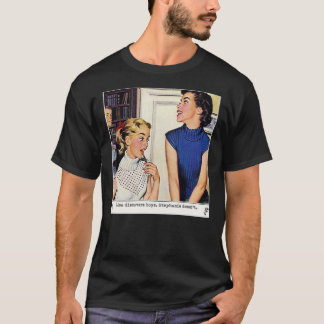  lesbische illustratiesticker t-shirt