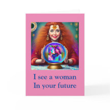 Lesbische Koppels Gevouwen Kaart