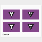 Lesbische Labrys Pride Vlag Rechthoekige Sticker (Vel)
