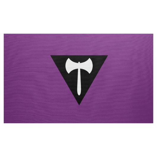 Lesbische Labrys Pride Vlag Stof (Yard (91,4 cm))